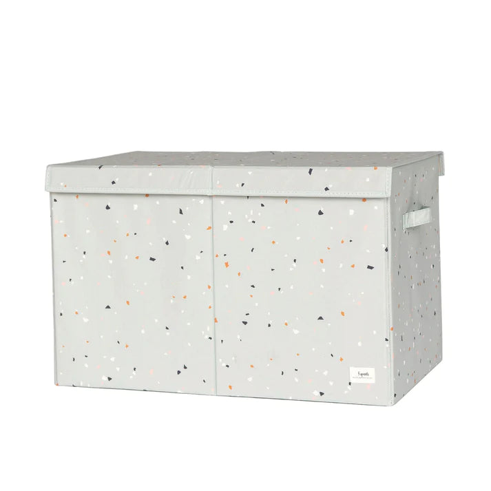 Toy chest with outlet compartments