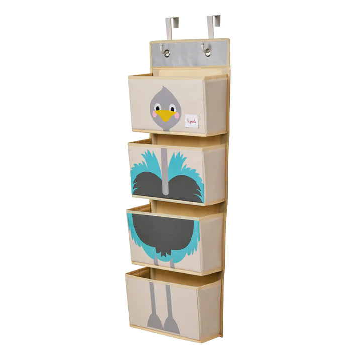 ostrich hanging wall organizer