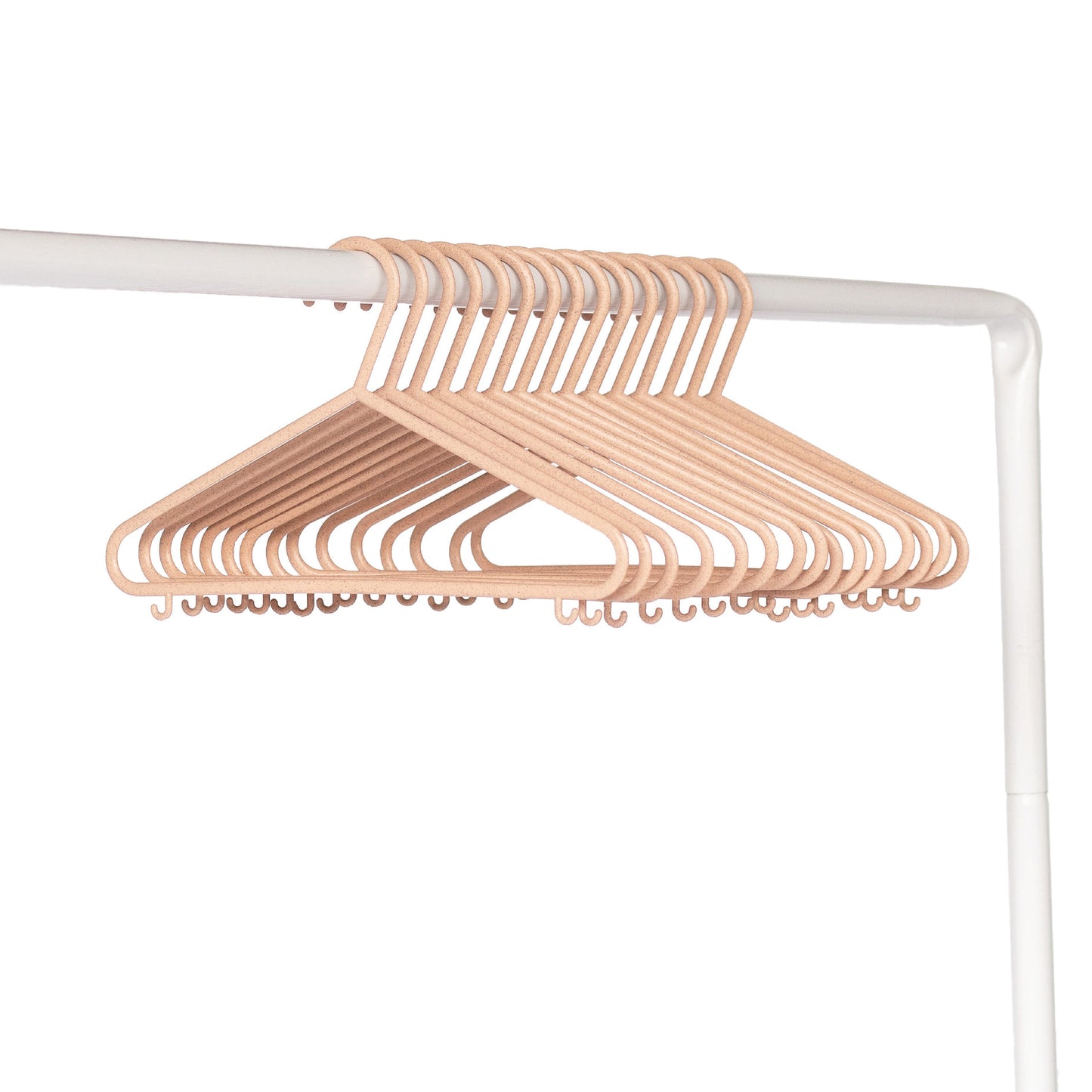 pink wheat straw hangers (30 per set)