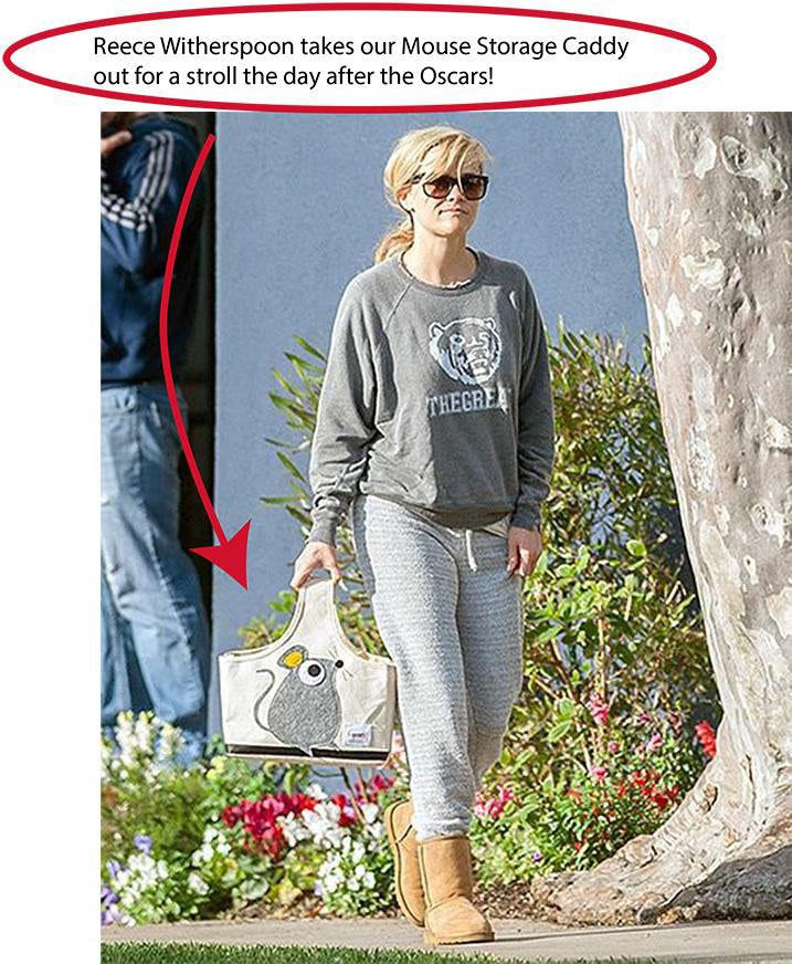 Reece Witherspoon spotted with 3 Sprouts
