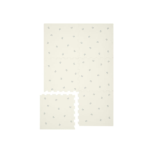 blueberry ivory EVA foam play mat