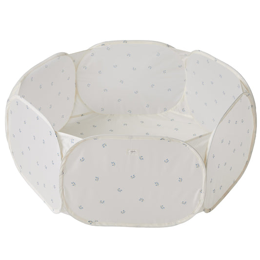 blueberry ivory recycled fabric ball pit