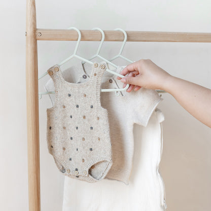 green wheat straw hangers (30 per set)