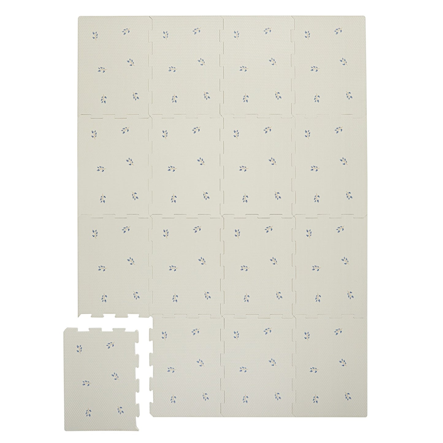 blueberry taupe EVA foam puzzle mat