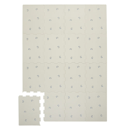 blueberry taupe EVA foam puzzle mat