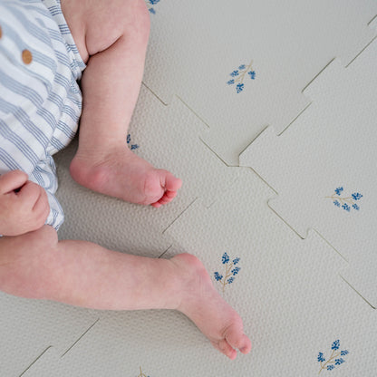 blueberry taupe EVA foam puzzle mat