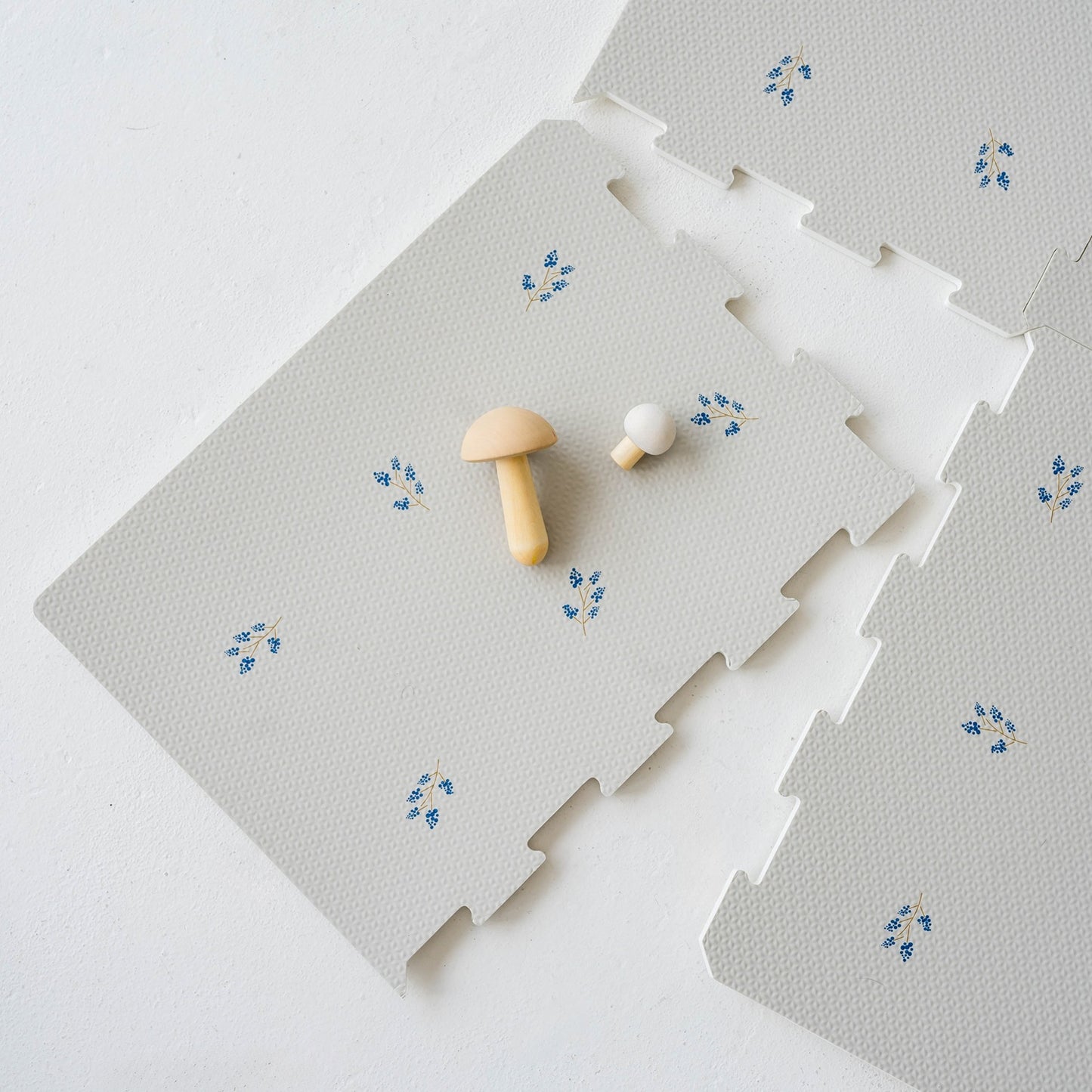 blueberry taupe EVA foam puzzle mat