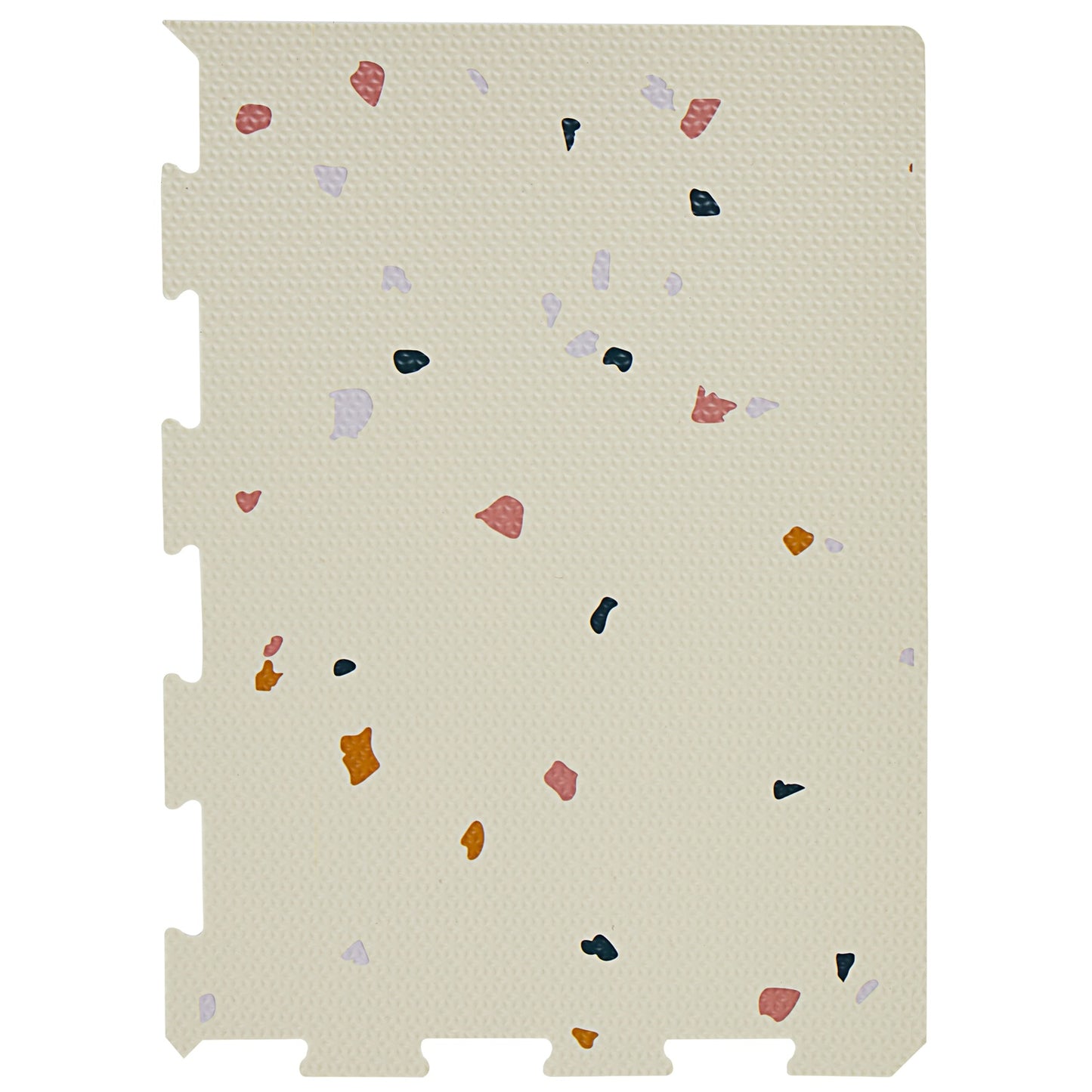 terrazzo cream EVA foam puzzle mat