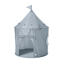 Load image into Gallery viewer, blue recycled fabric play tent
