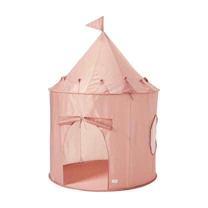 pink recycled fabric play tent