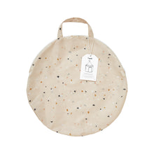Load image into Gallery viewer, terrazzo beige recycled fabric play tent
