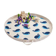 Load image into Gallery viewer, whale play mat bag - 3 Sprouts - 1
