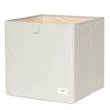 Load image into Gallery viewer, green recycled fabric storage box
