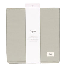 Load image into Gallery viewer, green recycled fabric storage box
