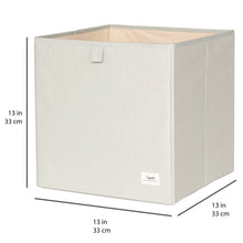 Load image into Gallery viewer, green recycled fabric storage box
