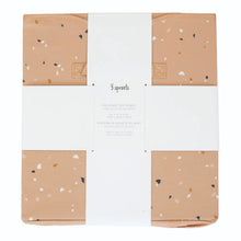 Load image into Gallery viewer, terrazzo clay recycled fabric folding storage chest
