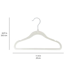 Load image into Gallery viewer, green velvet non-slip hangers (30 per set)

