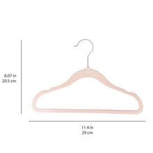 Load image into Gallery viewer, pink velvet non-slip hangers (30 per set)
