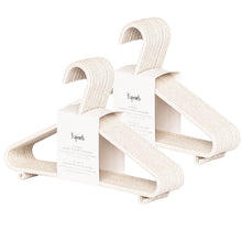 Load image into Gallery viewer, cream wheat straw hangers (30 per set)
