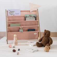 Load image into Gallery viewer, clay recycled fabric book rack
