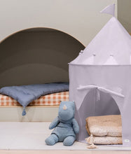 Load image into Gallery viewer, purple recycled fabric play tent
