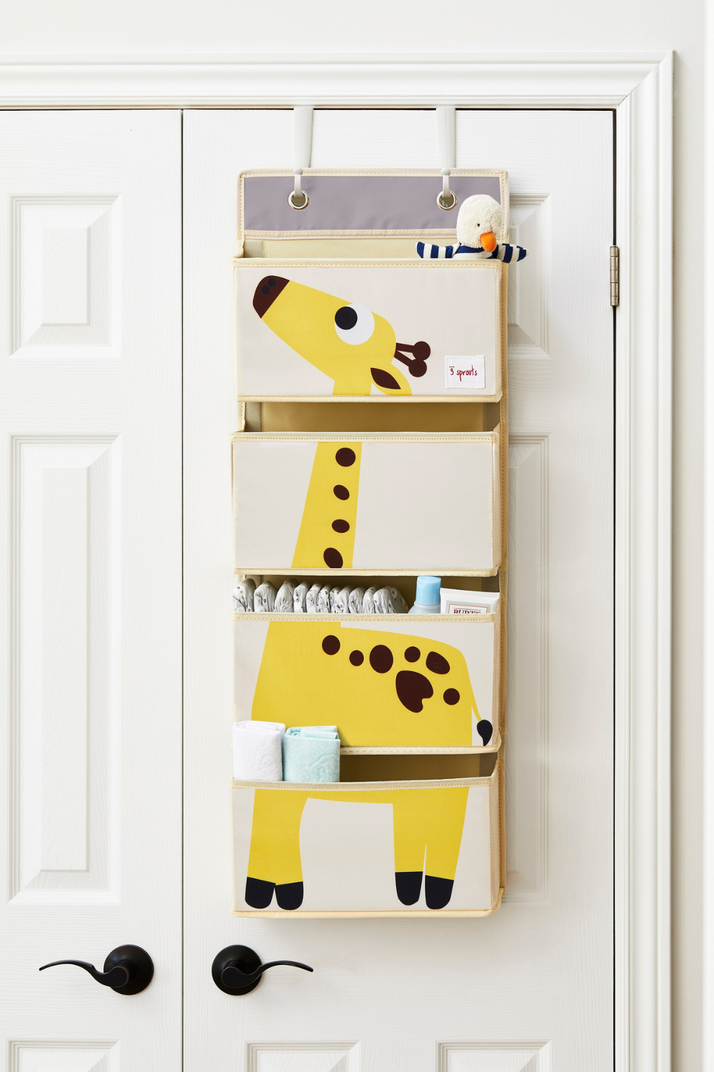 giraffe hanging wall organizer