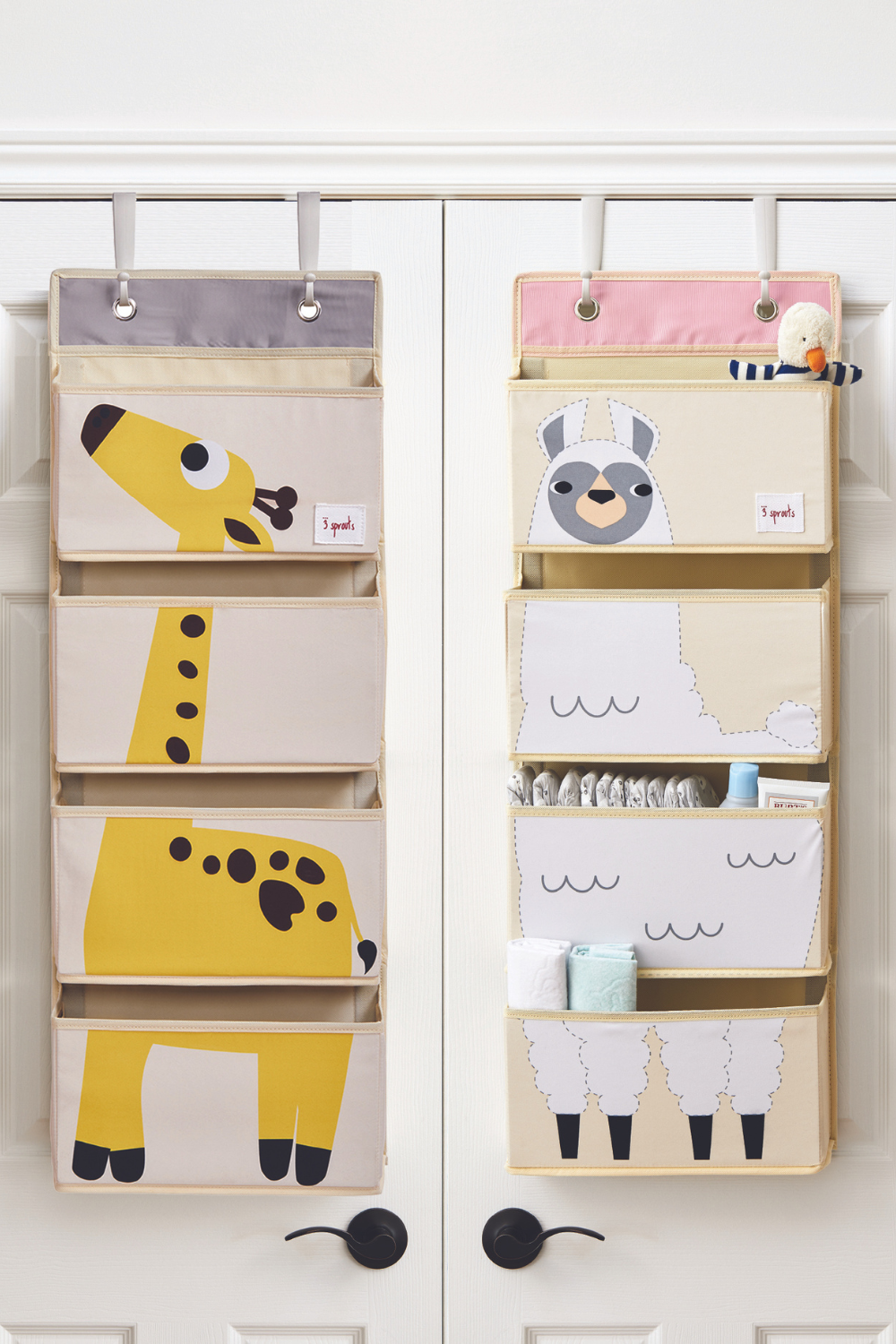 giraffe hanging wall organizer