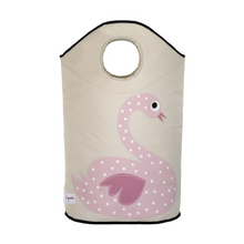Load image into Gallery viewer, swan laundry hamper
