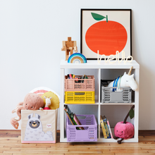 Load image into Gallery viewer, modern folding crate - clay - 2 sizes available
