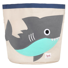 Load image into Gallery viewer, shark storage bin
