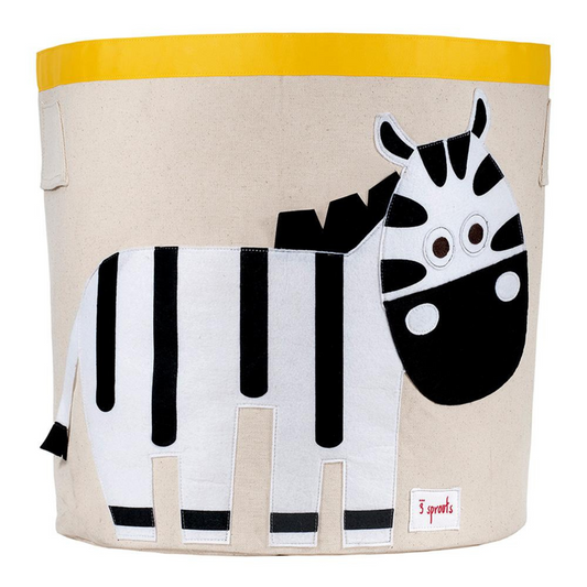 zebra storage bin