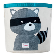 Load image into Gallery viewer, raccoon storage bin
